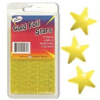  Teacher Created Resources Gold Stars Foil Stickers, Multi 
