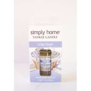  Yankee Candle Crisp Linen Home Fragrance Oil Kitchen 