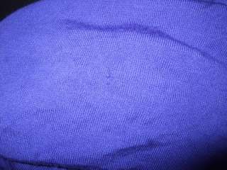   Theory  $295 MSRP Royal Blue Merino Wool Sweater Dress Sz M