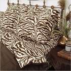 scent sation wild life zebra sheet set in brown size