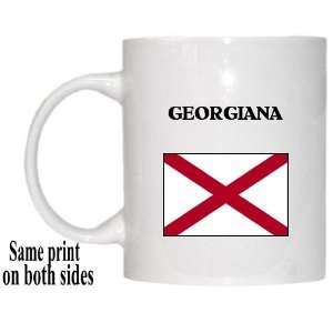    US State Flag   GEORGIANA, Alabama (AL) Mug 