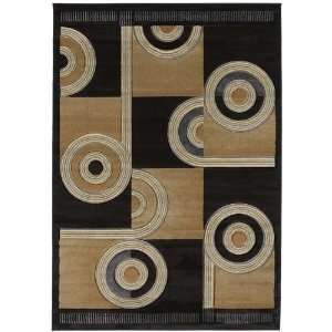  NEW Area Rugs Carpet Spiral Canvas Chocolate 8x11 