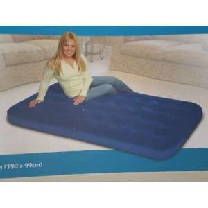  Plush Twin Size Air Bed Mattress, Inflates in 110 Seconds 
