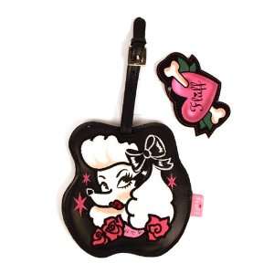  Pooch Luggage Tag   Poodle by Fluff
