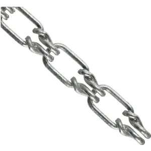 0744034 Low Carbon Steel Weldless Single Loop Wrapped Lock Link Chain 