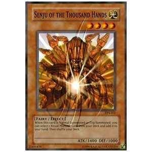   Thousand Hands   Single YuGiOh Card in Deck Protector Sleeve Toys