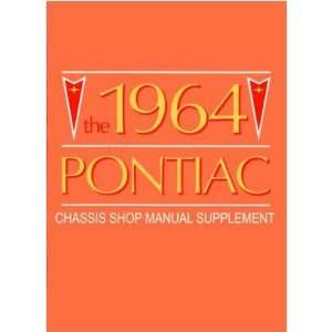  1964 PONTIAC BONNEVILLE GTO GRAND PRIX etc Shop Manual 