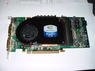 NVIDIA Quadro FX3450 PCI E 256MB Video Card Dell T9099  