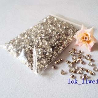 1000 6.5 1ct Silver Diamond Wedding Party Decoration  