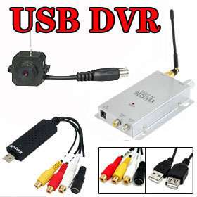 Wireless Camera USB DVR Video Recorder System Windows 7  