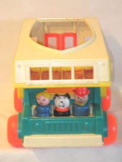 1972 FISHER PRICE FAMILY CAMPER LITTLE PEOPLE 994  
