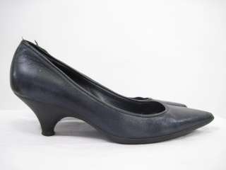 COLE HAAN G SERIES Blue Metallic Low Heels Pumps Shoes  