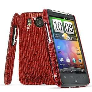   Glitter Hard Case for HTC Desire HD with Screen Protector Electronics
