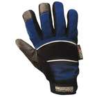 Occunomix Gloves Premium Cold Weather Waterproof, Blue/Black, XL, Pair 