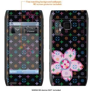   Decal Skin STICKER for NOKIA N8 case cover N8 451 Electronics