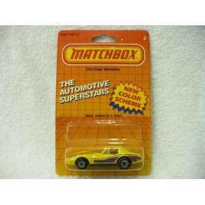  Matchbox Die Cast Corvette T Roof MB 40 1986 Toys & Games