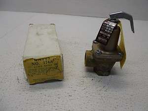 WATTS 174A PRESSURE SAFETY RELIEF VALVE 3/4 INLET & OUTLET  
