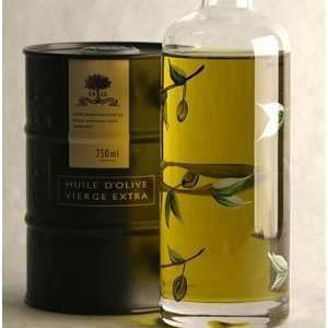 Olives Motif Oil/vinegar Cruet Set  Grocery & Gourmet Food