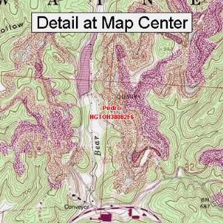   Quadrangle Map   Pedro, Ohio (Folded/Waterproof)