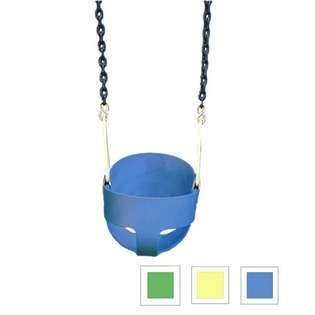 Gorilla Playsets 04 0008 B Full Bucket Toddler Swing   Blue at  