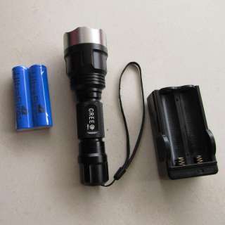 UltraFire 1300 Lumens CREE XM L T6 LED Flashlight Torch Light +18650 