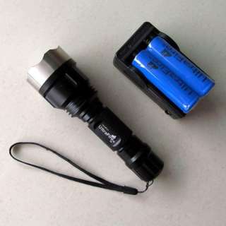 UltraFire 1300 Lumens CREE XM L T6 LED Flashlight Torch Light +18650 