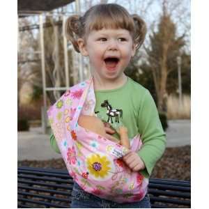 Snuggy Baby Childs Doll Sling Baby Doll Carrier  Playful Garden 