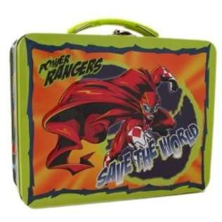 Unknown POWER RANGERS SAVE THE WORLD GREEN HANDLE TIN CASE at  