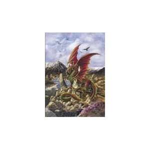  Fire Dragon  Briar Mythology Greetings Card Everything 