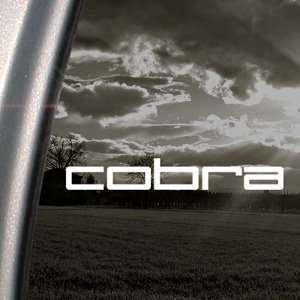 COBRA GOLF CLUBS Decal Car Truck Window Sticker