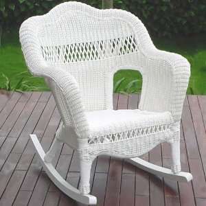  Sahara Wicker Rocker Chair Patio, Lawn & Garden