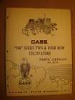 CASE 700 SERIES TRACTOR CULTIVATOR PARTS CATALOG