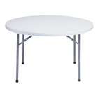 National Public Seating 48 Round Blow Molded Folding Table