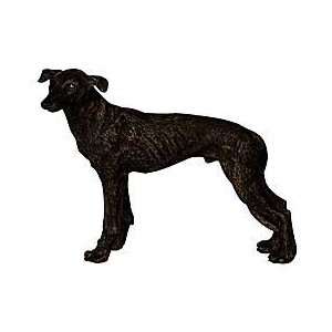  Brindle Greyhound Statue Standing