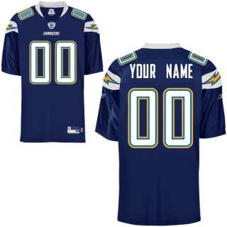 San Diego Chargers Reebok San Diego Chargers Customized Authentic Team 