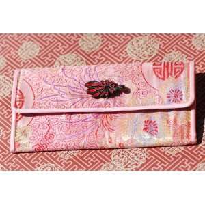  Brocade Wallets   Pink 