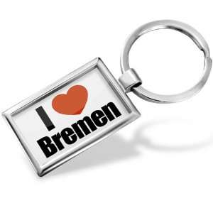  Keychain I Love Bremen region in Bremen, Germany   Hand 