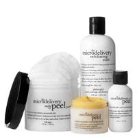   smooth skin with the use of philosophy in home peels and exfoliators