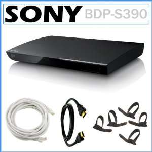 Sony BDP S390 Blu ray Disc Player with built in Wi Fi and iPhone/ iPad 