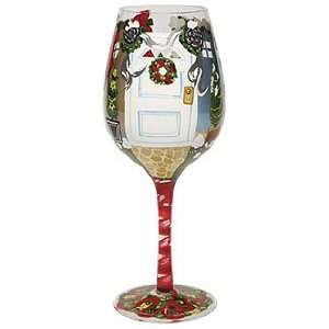  Lolita   Wine Glass   Home for the Holidays   Christmas by 
