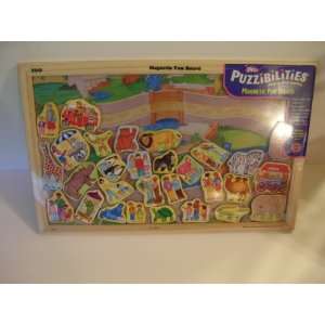  Puzzibilities Zoo Magnetic Fun Board Toys & Games