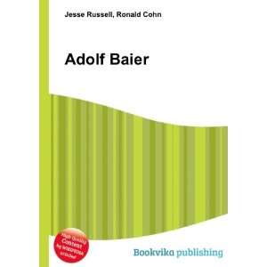  Adolf Baier Ronald Cohn Jesse Russell Books