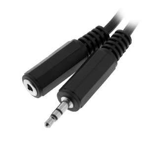  Ziotek 1900340 3.5mm M/F Stereo Mini Plug Audio Cable (6 