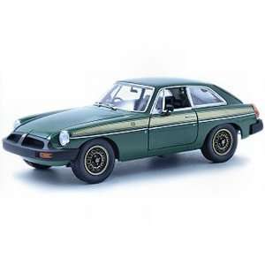  MG GT Coupe V8 Jubilee Green 118 Diecast Model Toys 