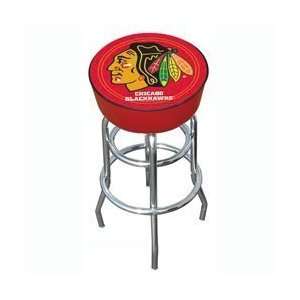 NHL Chicago Blackhawks Bar Stool   Game Room Products  Pub Stools 