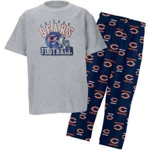  Chicago Bears NFL Youth Short SS Tee & Printed Pant Combo 