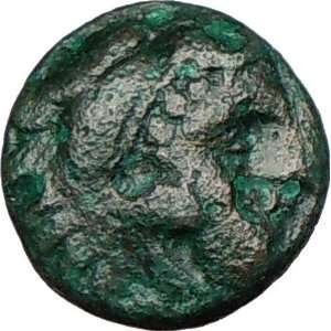   Authentic Ancient Greek Coin Hercules Eagle Serpent 