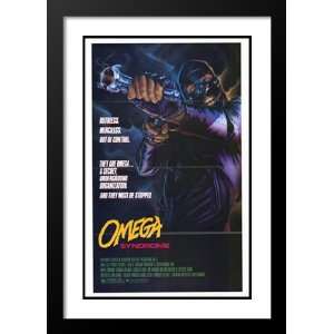  Omega Syndrome 20x26 Framed and Double Matted Movie Poster 