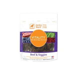  Dogswell Vitality Beef and Veggies Jerky Bars 5 oz bag 
