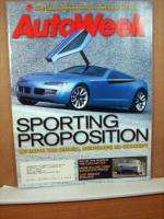 AutoWeek Magazine May 12 2003 Bertone Berusa  